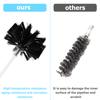 Rotary Chimney Brush Long Handle Flexible Rod For Chimney Dryer Pipe Fireplace Inner Wall And Roof Cleaning Tools Fume Hood