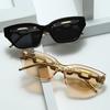 Vintage Cat Eye Sunglasses Women Square Small Frame Sun Glasses Female Brand Designer Retro Shades Fashion