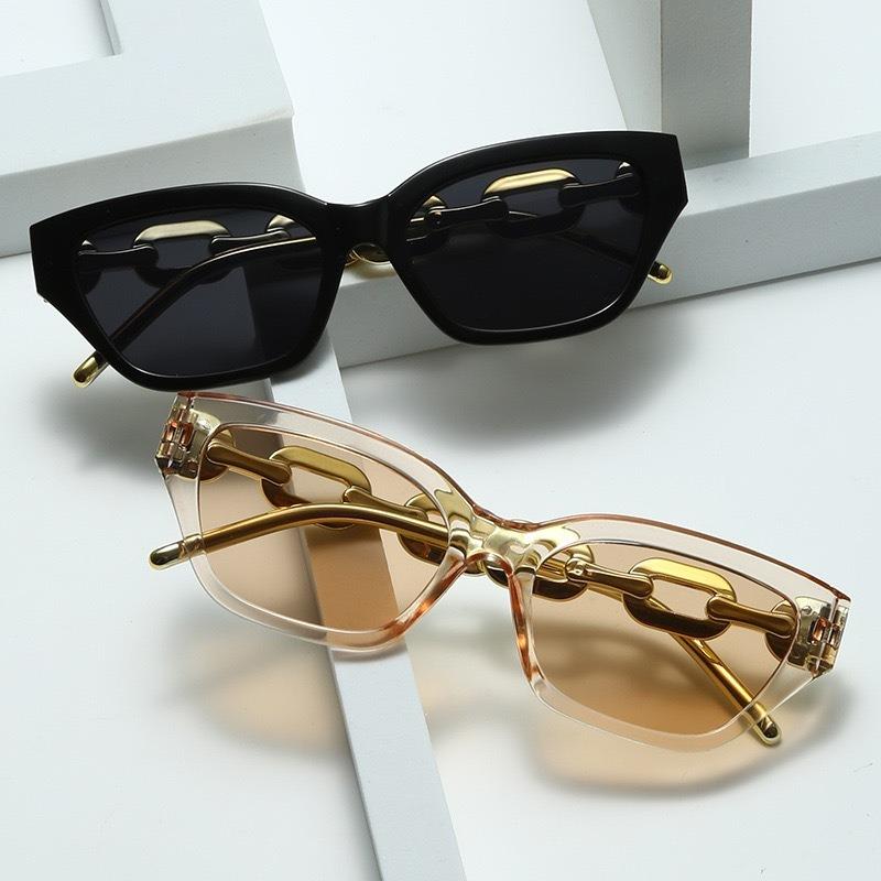 Vintage Cat Eye Sunglasses Women Square Small Frame Sun Glasses Female Brand Designer Retro Shades Fashion