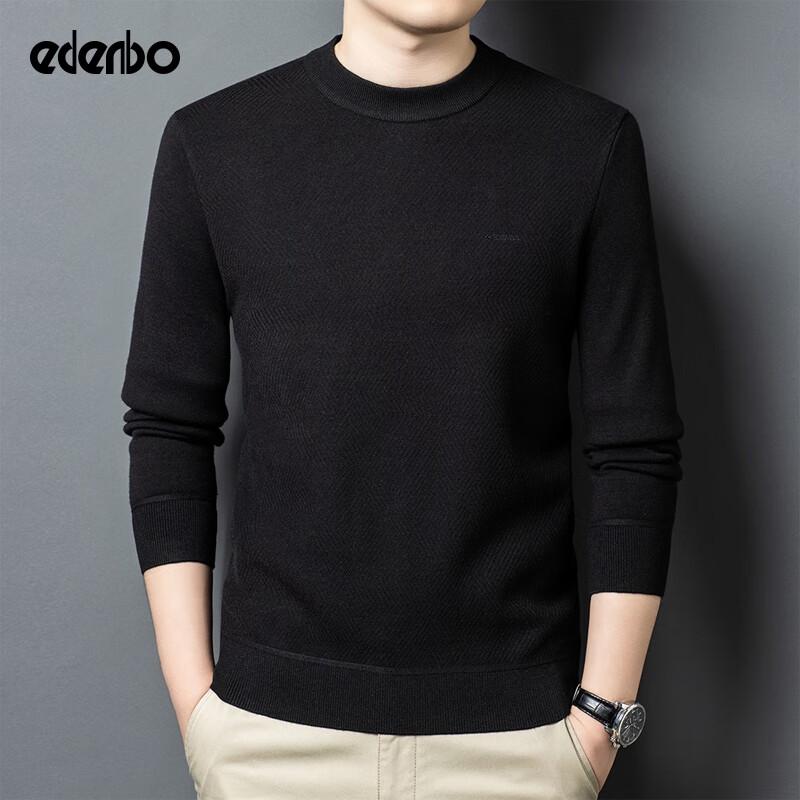

Edenbo Men s Long Sleeve Round Neck Pullover Sweater 2XL