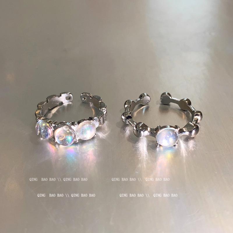Korean-Style Niche Design Women's Adjustable Index Finger Ring: Chic, Versatile, and High-End for a Cold, Distinctive Look