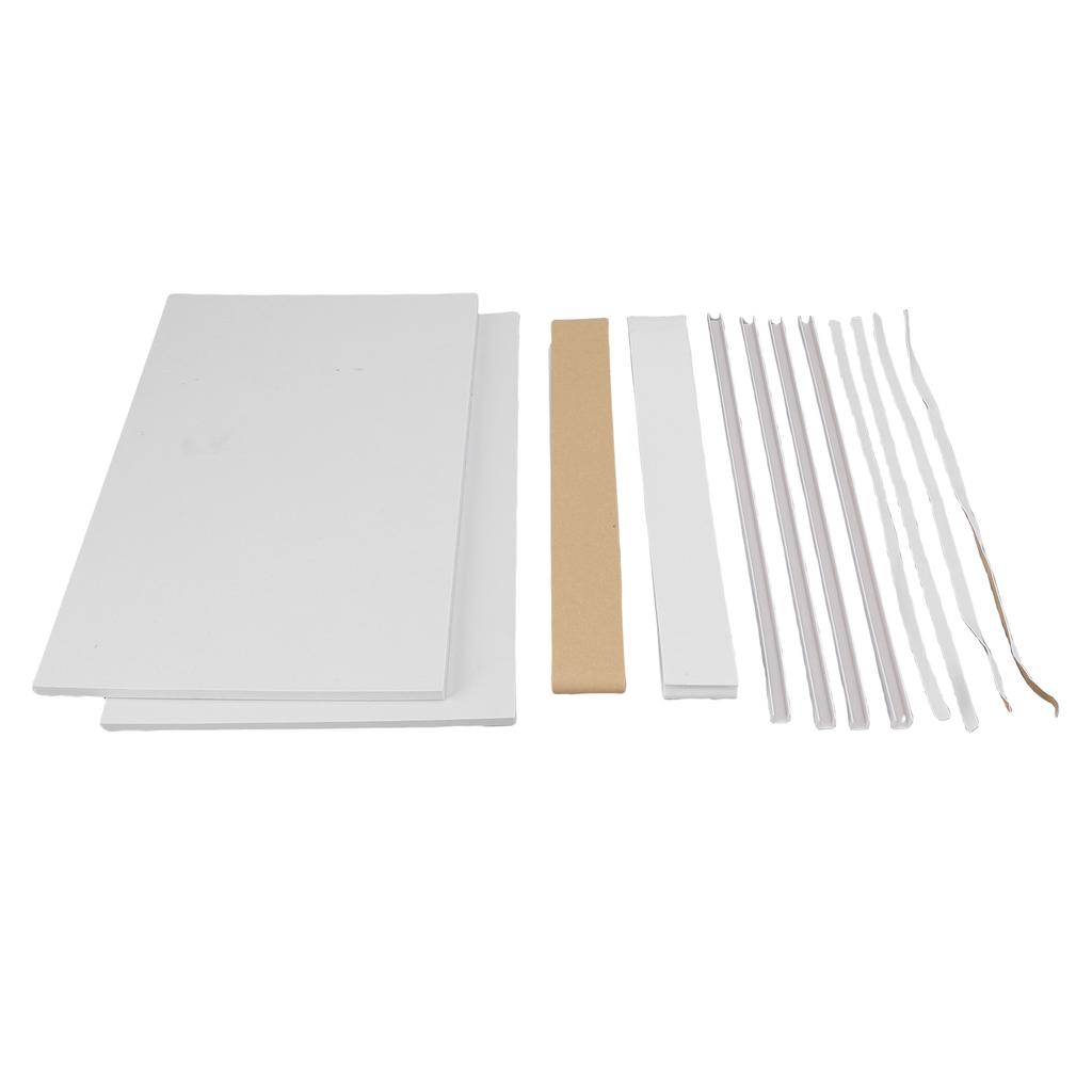 Air Conditioner Side Insulation Panel Kit Heat Draft Insulating Foam Panel with EVA Strip for Window AC Unit