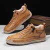 Womens/Men's Leather Shoes Large Casual Shoes Sports Men's Fashionable Casual Leather Shoes