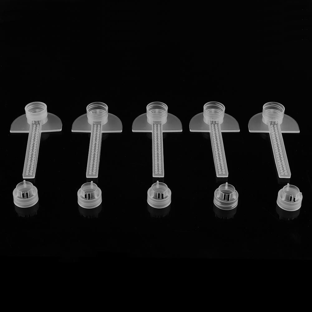 5Pcs Set Duckbilled Beehive Bee Feeder Water Dispenser Beekeeping Tool Equipment