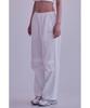 Eolseukamela [Reorder] Lightweight Parachute Pants Women_White