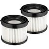 6Pack 49-90-0160 Replacement HEPA Filter for Milwaukee 49-90-0160 0882-20 M18 Compact Vacuum Cleaning Less