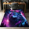 Custom Name LNTB002260915X1000==Wolf Printed Carpet,Rug for Office Chair Living Room Bedroom Kitchen Room Decor Gifts.