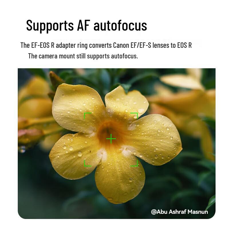 7artisans EF-EOS R Autofocus Lens Adapter for Canon RF Mount Cameras
