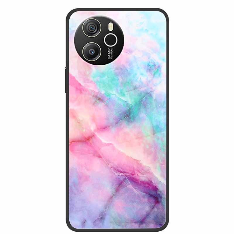 Case For Blackview Shark 8 TPU Soft Silicone Back Cover For Blackview Shark8 Phone Cases Marble Painted Colorful Bumper New Capa
