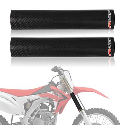 JFG Motorcycle Front Fork Guard Fork Cover, 9.8 Inches (248 Mm), Carbon, Universal Use,
