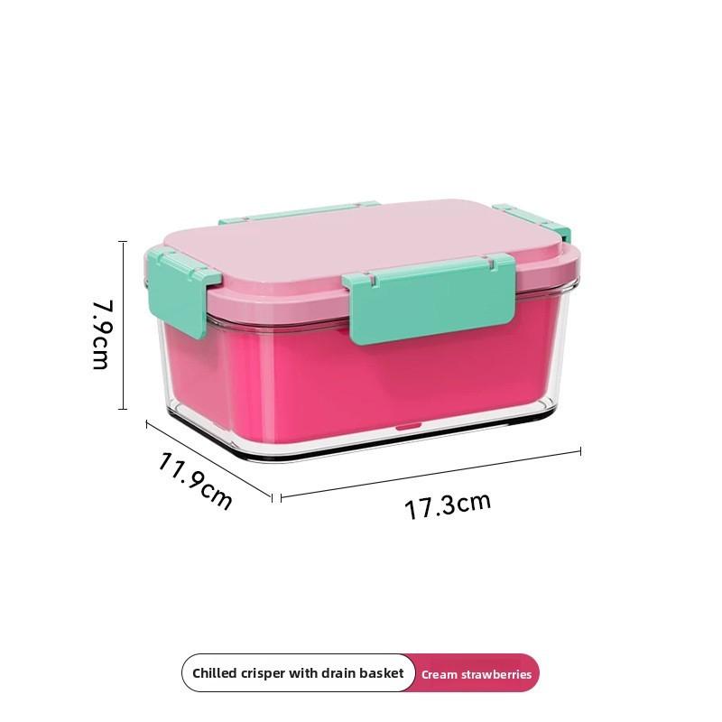 Fruits Bento Box For Outdoor Use With Leakproof Design For Camping