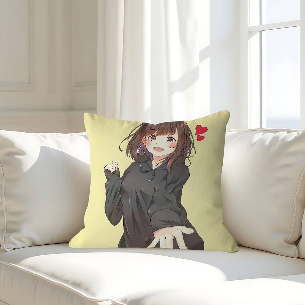 

M-Менхера-чан Подушка Подарок Украшение для дома и офиса Спальня Диван Чехол для подушки для автомобиля 45x45 16x16Inch