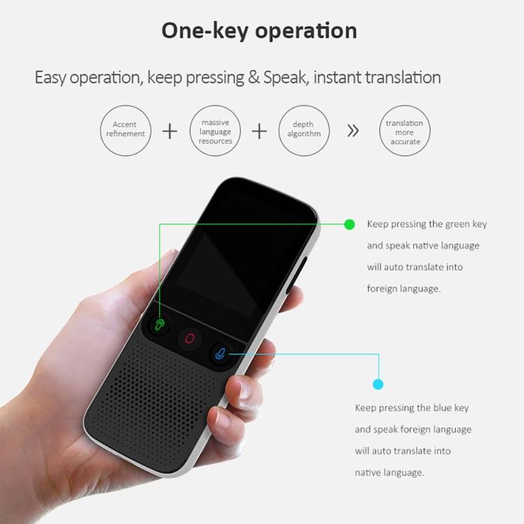 T10Pro Wifi Artificial Intelligence Photo / Recording Translating Machine Supports 138 Languages