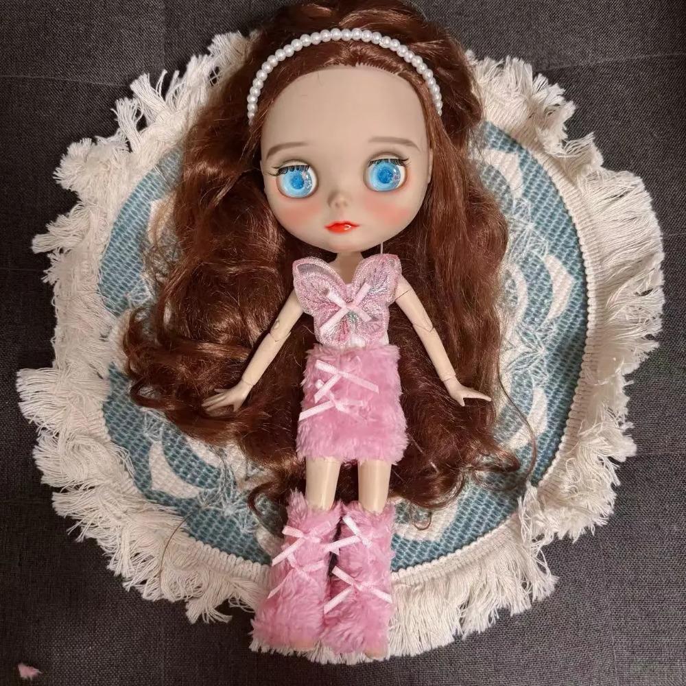 Mode 1/6 Blythe Puppen Outfit Niedlich Ersatzkleidung Blythe Puppen Kleidung Set Zubehör