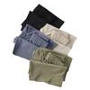 Women's High-Waist Wide-Leg Ice Silk Pants, Summer Style, Loose Fit and Casual Draped Knit Design