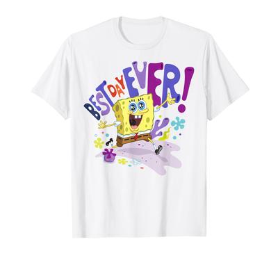 SpongeBob SquarePants Sponge On the Run Best Day Ever T-Shirt