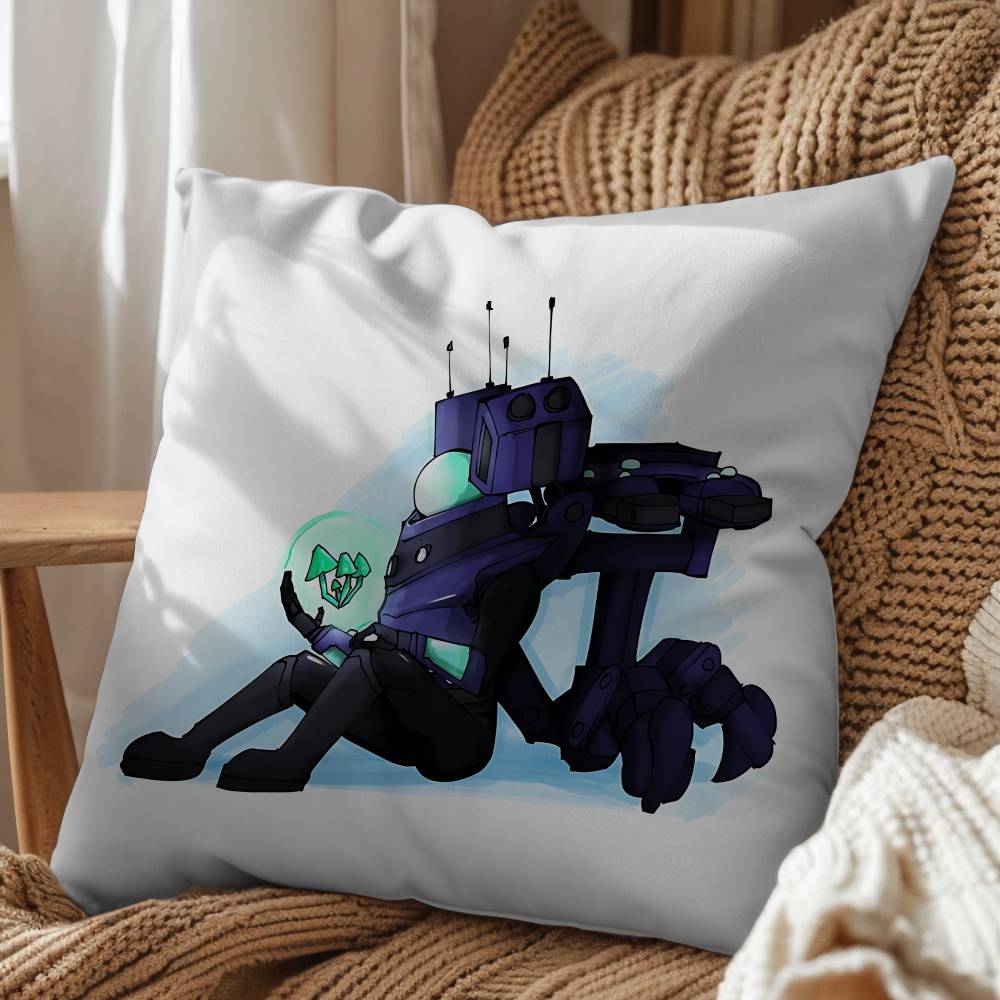 Loader game Risk of Rain Cushion Cover Suitable For Sofa Car Bedroom Office Cushions Decorative Pillow Case
