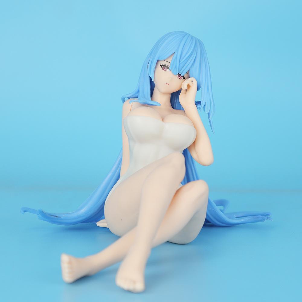 22cm Azur Lane Action Figure Cartoon Vladimir Lenin Swimsuit Girl Figures Models Desktop Ornament Toys Collectable Birthday Gift