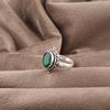 Green Onyx Gemstone Jewelry, 925 Sterling Silver Ring, Handmade Designer Jewelry, Amazing Onyx Silver Ring For Women