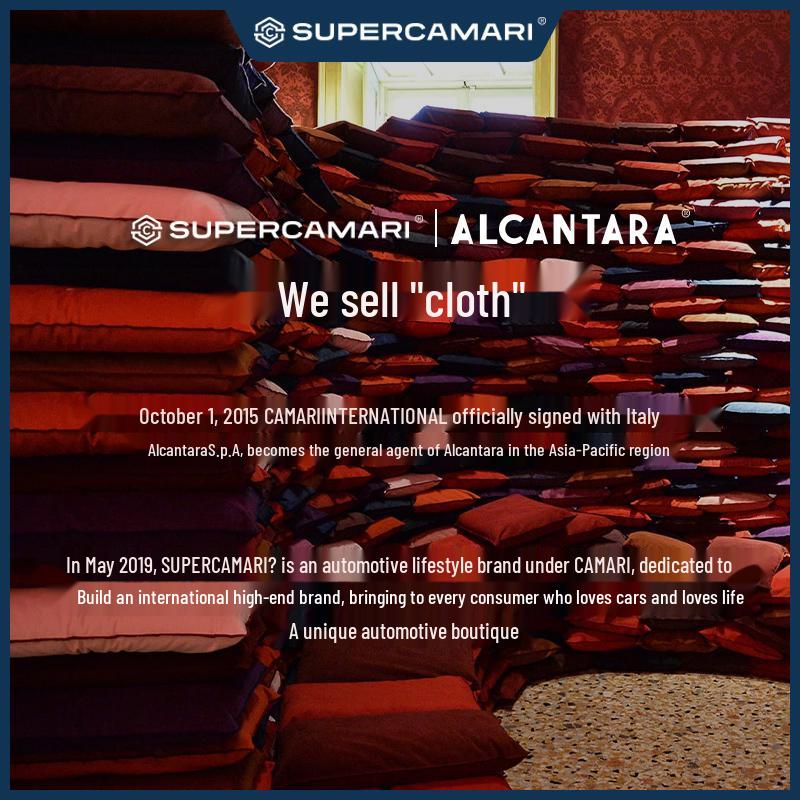 Alcantara Breathable Car Neck Pillow for Mercedes-Maybach S-Class Headrests