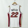 Miami Heat 22 Jimmy Butler Embroidered Basketball Jersey Men Women Sportswear Fall Winter Breathable Performance Tee