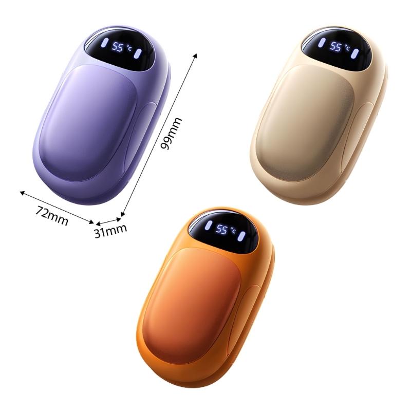 Fast Heating USB Rechargeable Hand Warmer Providing Easy Warmth Feature Magnetic Accent For Indoor And Outdoor Use