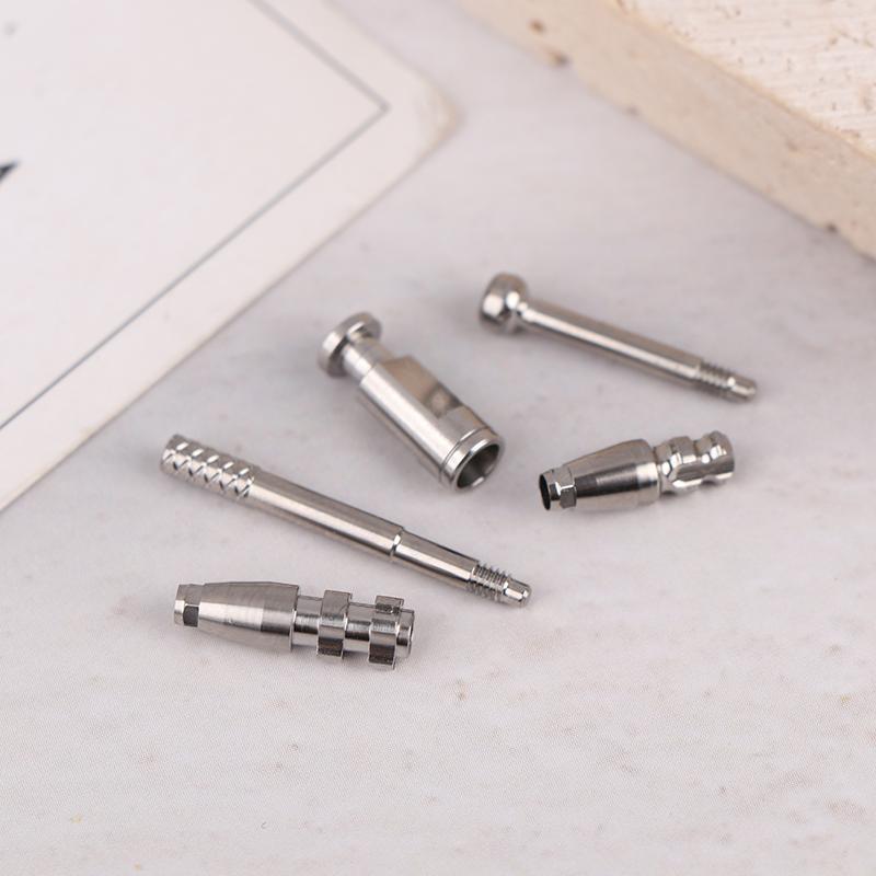 Dental Titanium Alloy Oral Surgery Components Accessories Analog Plaster Fixture Open Tray Closed Rod Transfer Coping Abutments
