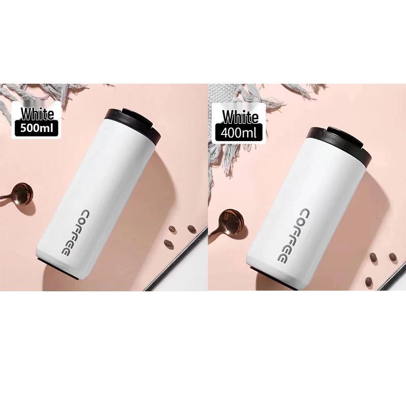 

Жіноча портативна термокружка з нержавіючої сталі для подорожей, для студентів та пар 400ml