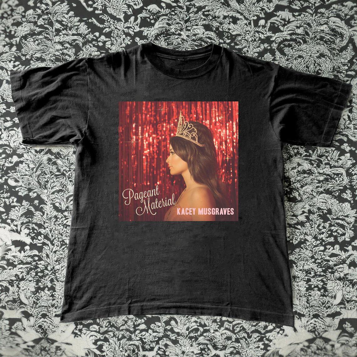 NEW! Kacey Musgraves Black Cotton Shirt All size S-5XL BS1975 M
