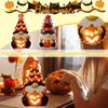 Halloween Dwarf Decoration With Light, Dwarf Lamp, Halloween Gnome Decorations,Suitable For Desks And Porches
