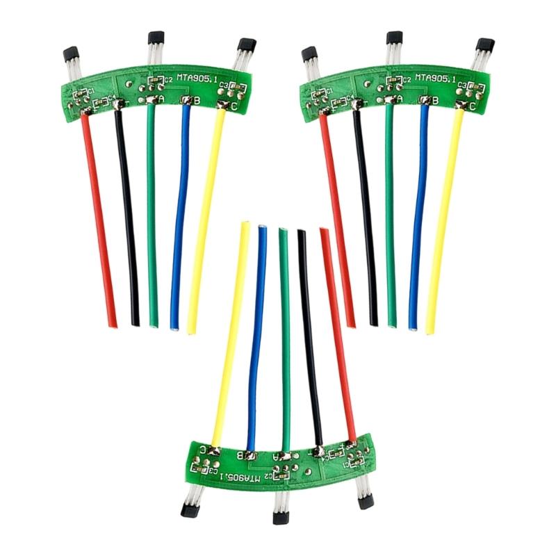 Electric Bike Motor Sensor Circuit Board for 4601 Sine Waves 500-2000W Electric Bike Hall Sensor