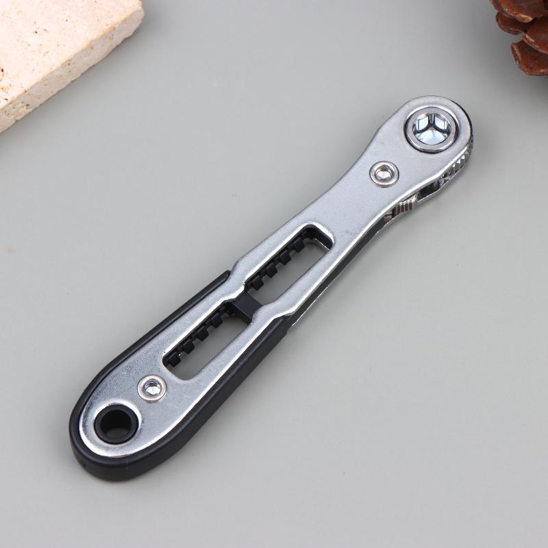 Space Saving Multi Function Ratchet Screwdriver for Difficult Angles Compact Versatile Tool for Office and Home Fixing
