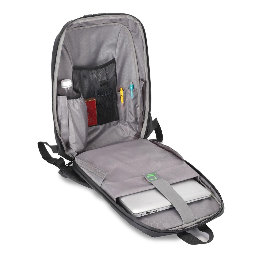 Hard-shell Business Laptop Backpack, Men's Commuting Multi-functional Water-resistant Lightweight Backpack