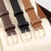 Elegant Genuine Leather Womens Belt For Jeans And Casual Wear With Alloy Buckle