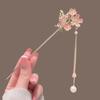 Vintage Cherry Blossom Hair Sticks Chinese Style Hair Clips Hair Ornaments Hanfu Headwear  Party