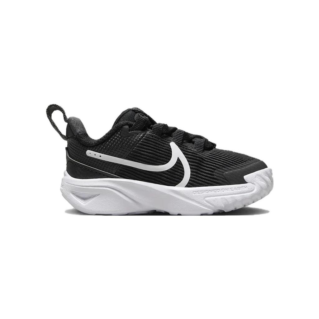 Nike Star Runner 4 TD Schwarz Weiß Baby Sneaker Anthrazit DX7616-001