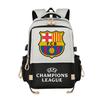 Large Capacity Schoolbag with Shoulder Strap; Student Three-piece Pencil Case Set
