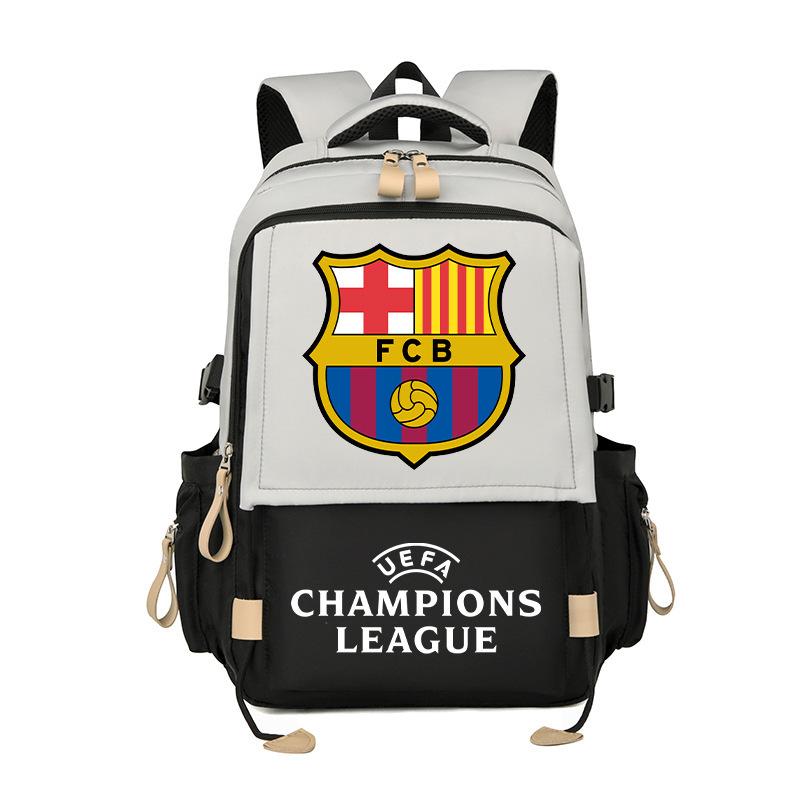 Large Capacity Schoolbag with Shoulder Strap; Student Three-piece Pencil Case Set