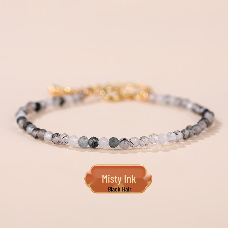 Bransoletka z lodowego perydotu: 3mm Fasetowany Kamień Szlachetny dla Świeżego, Eleganckiego Wyglądu