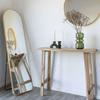 Mirror - EBUY24 - Madrid - 40x150 Cm - Brass - Rectangular