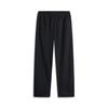 Li Ning Sports Fashion Series Straight Leg Letter Mid Waist Casual Pants Men bottoms Black AYKU733-3