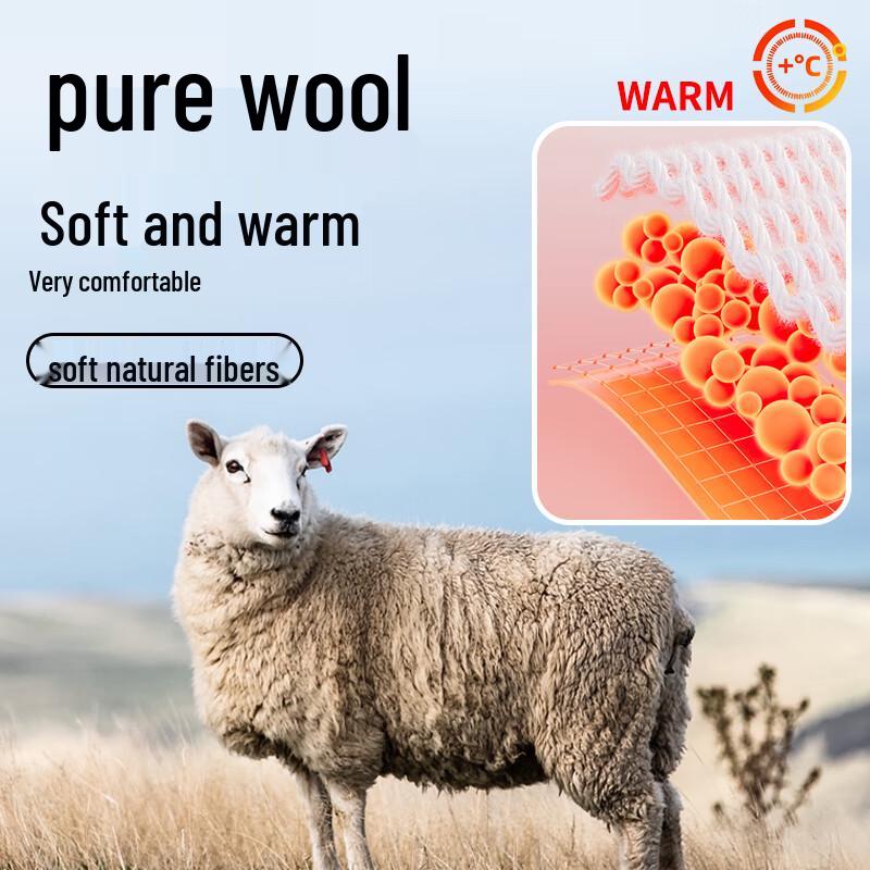 Hengyuanxiang Women's 100% Wool Thin Knit Pullover