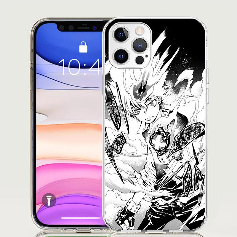 Katekyo Hitman Reborn Phone Case For Apple iPhone 17 Air 16 15 Plus 14 + 13 Mini 12 11 Pro Max 7 8 SE 16Max Soft Shell Cover Coq