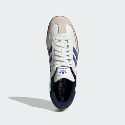 Adidas Originals SAMBA OG White/Blue JH5632 Men's Size