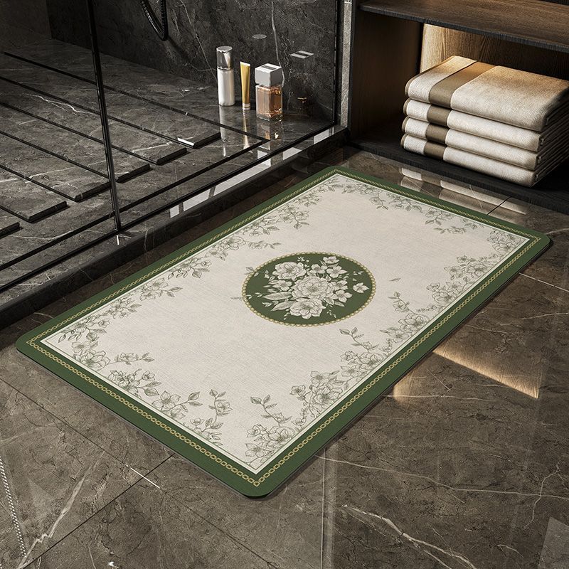 Toilet Floor Mat, Diatom Mud, Bathroom Water-absorbing Non-slip Mat, Door Mat Entering the Door, Toilet, Kitchen Door Mat
