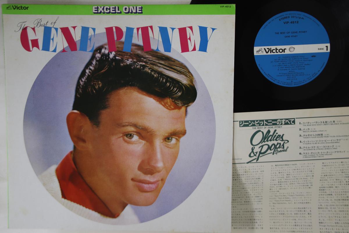 

LP Record GENE PITNEY Best Of Gene Pitney VIP4512 VICTOR 1981 Japan Rock Used