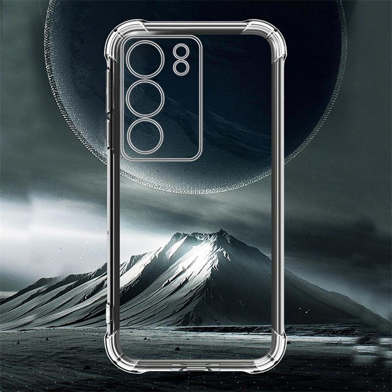 Shockproof Airbag TPU Case for VIVO Y17S Y27S Y78 Y36 Y35 Y16 Y22S Y02 Y100 Y77 Y76 5G Protective Cover Capa Fundas Coque