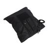 Dump Drop Pouch Multifunctional Nylon Portable Folding Recycling Bag Waist Hanging Recycling Bag for Outdoor Black