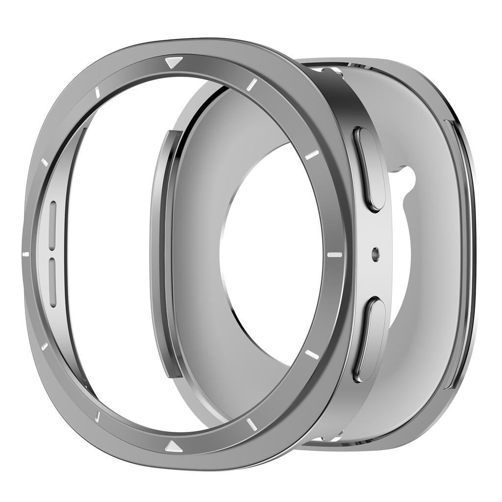 Pour Samsung Galaxy Watch 8 40mm 44mm Accessoires Protection d'écran rigide antichoc Coque bumper pour Galaxy Watch 8 Housse en PC Métal