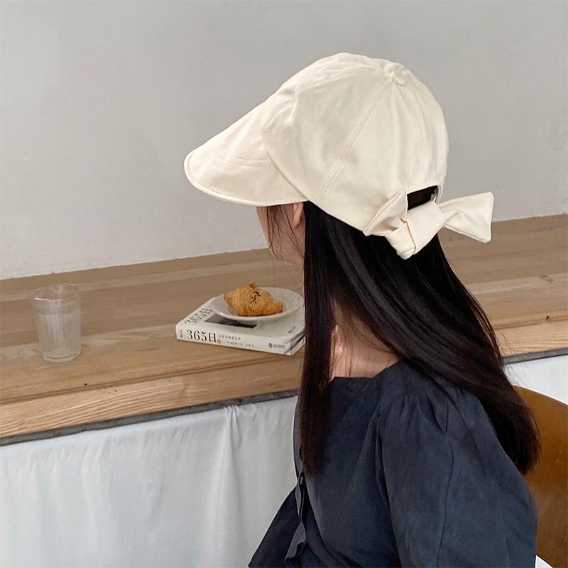

Очаровательная милая шляпа-панама с бантиком для защиты от солнца для дышащих женщин